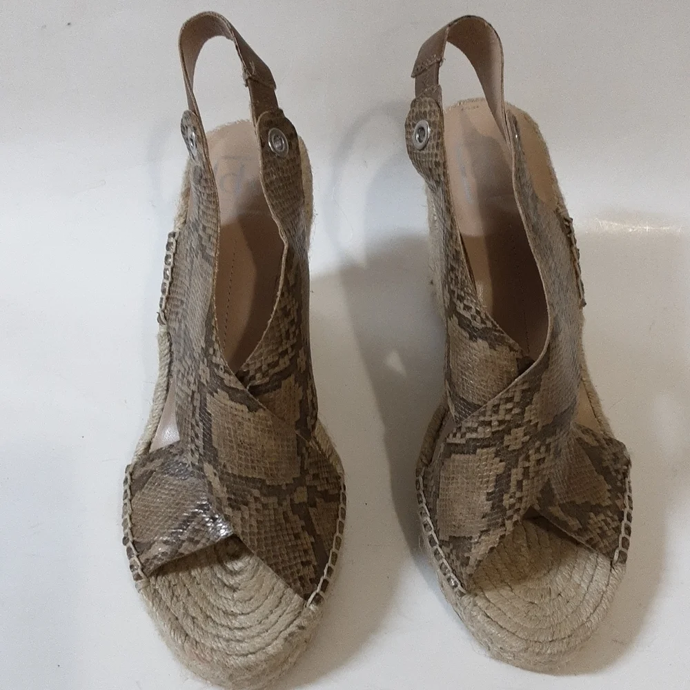 Dolce vita saundra women wedge espadrille sandals in size 8 casual party y2k